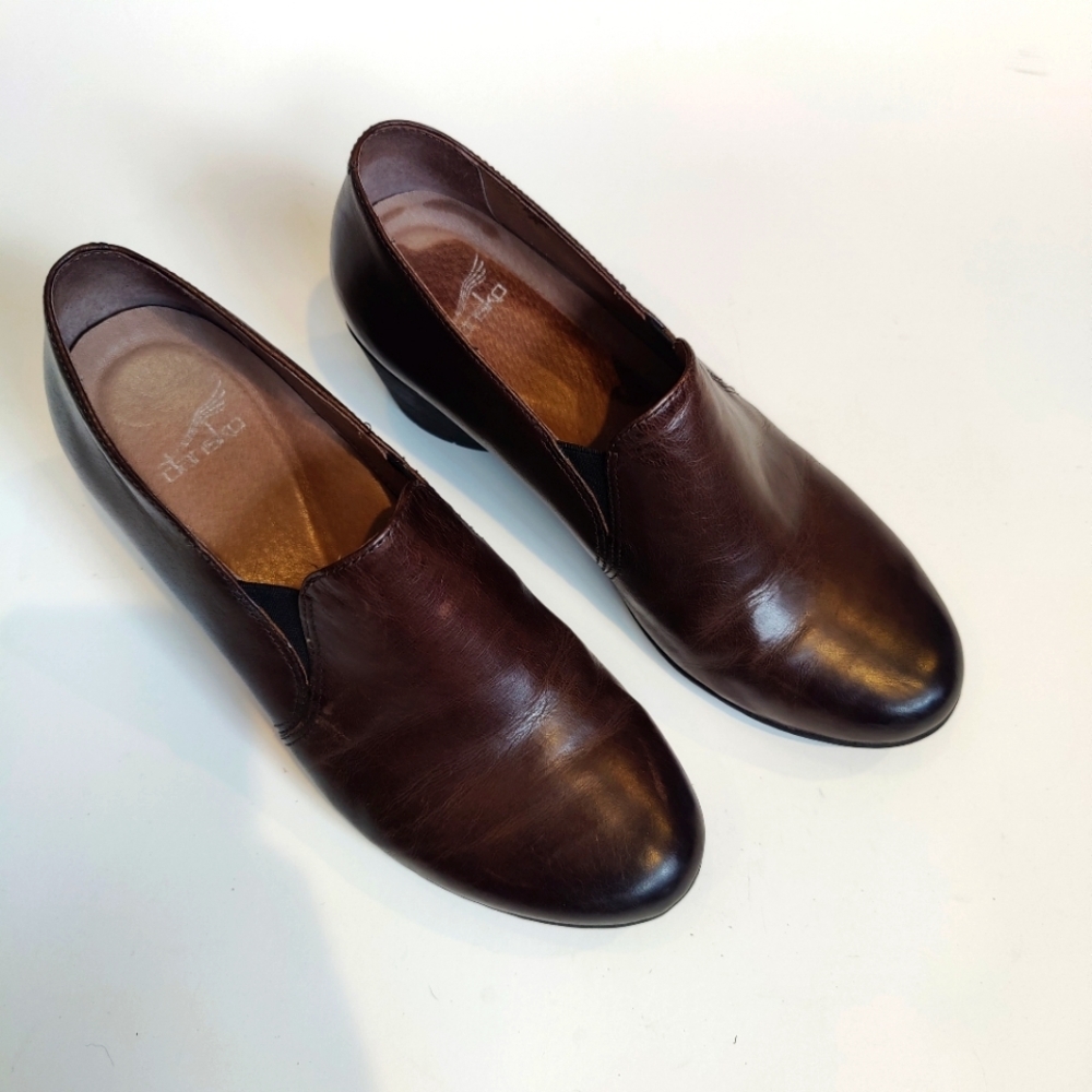 Dansko Robin Chocolate Slip on Shoes